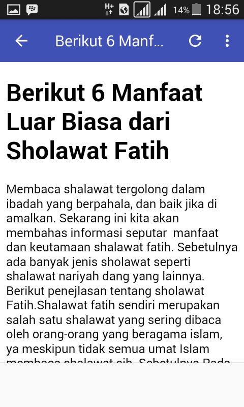 download sholawat Al fatih